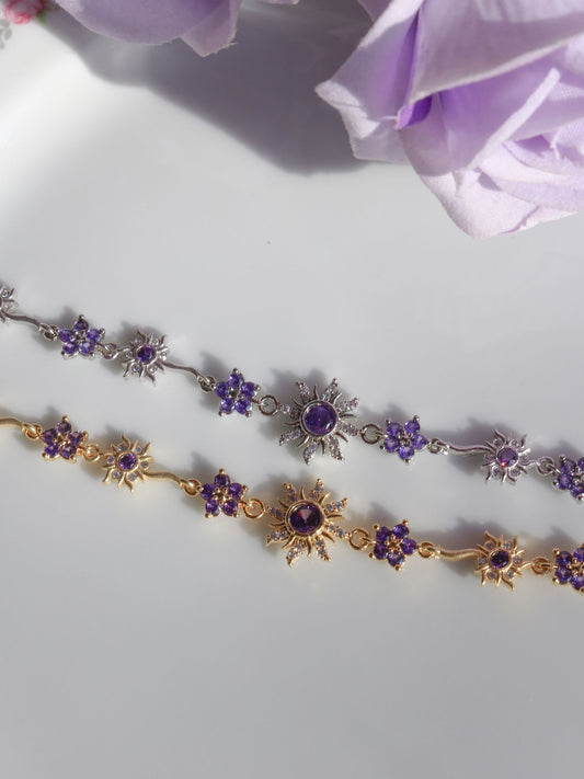 Rapunzel Gleam and Glow Sun Flower Bracelet