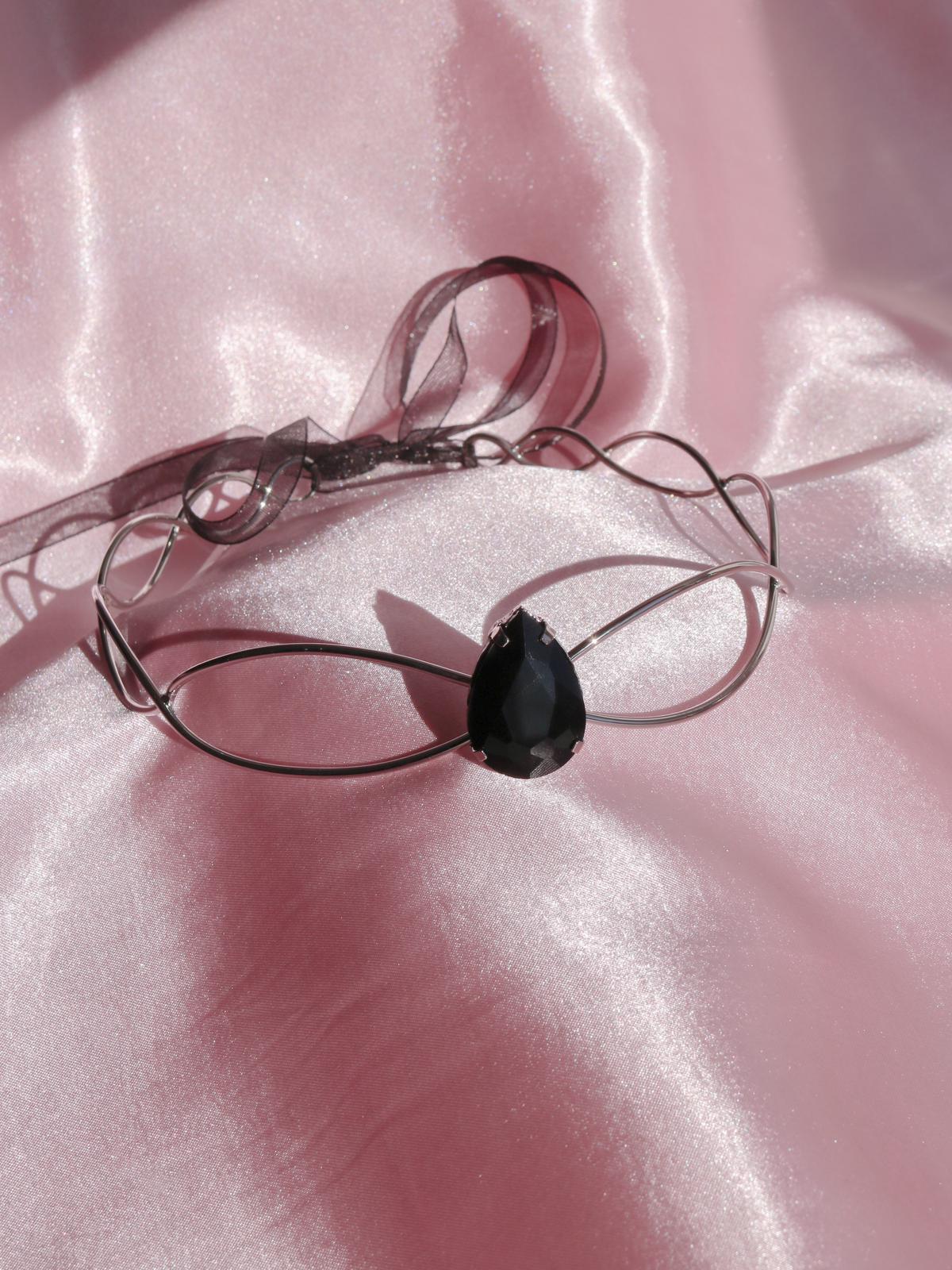 Kuğu Gölü Prensesi Odette Pembe Taşlı Taç, Gümüş Kaplama Taç, Kuğu Taç, Koruma Taşlı Taç