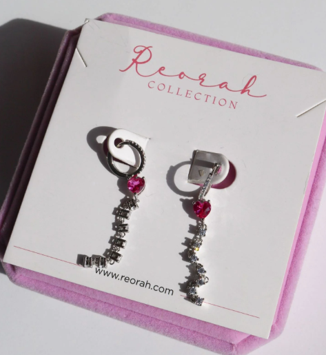 Pendant Heart 925 Silver Earring