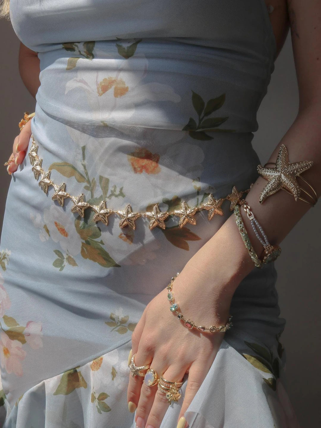 Golden Starfish Belt