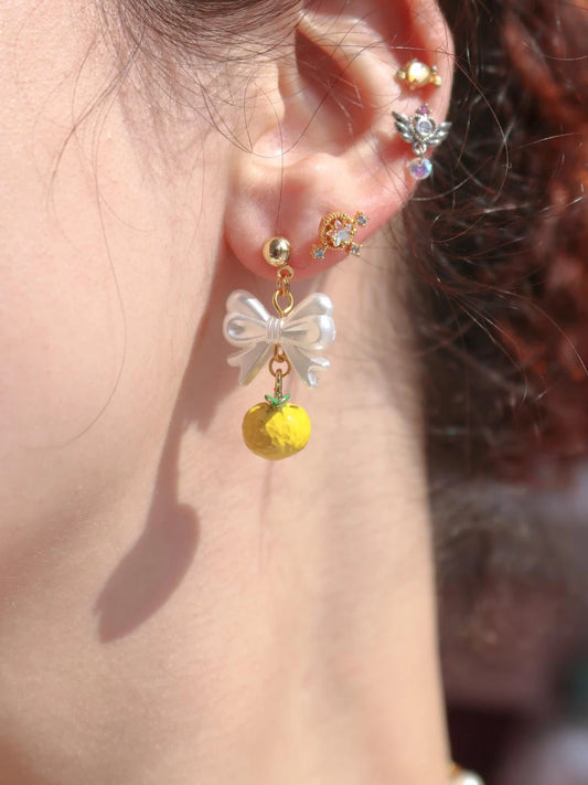 Lemon Meringue Earrings