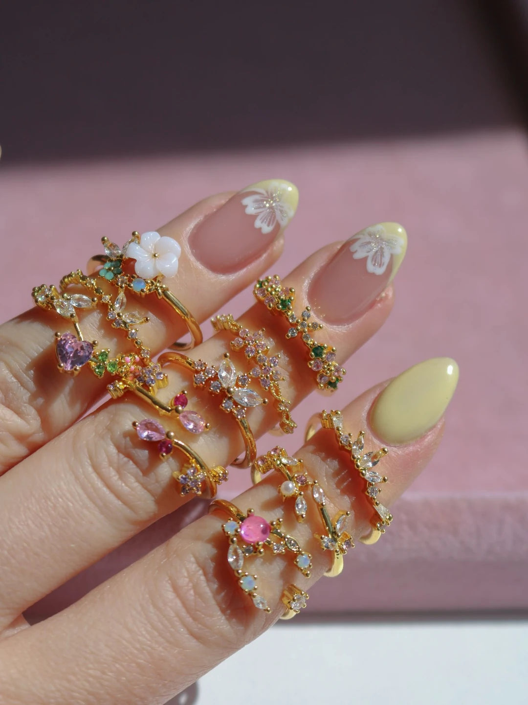 Lavender Blossom Ring