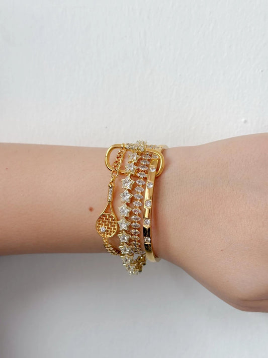 Racket & Stars Multi Bracelet