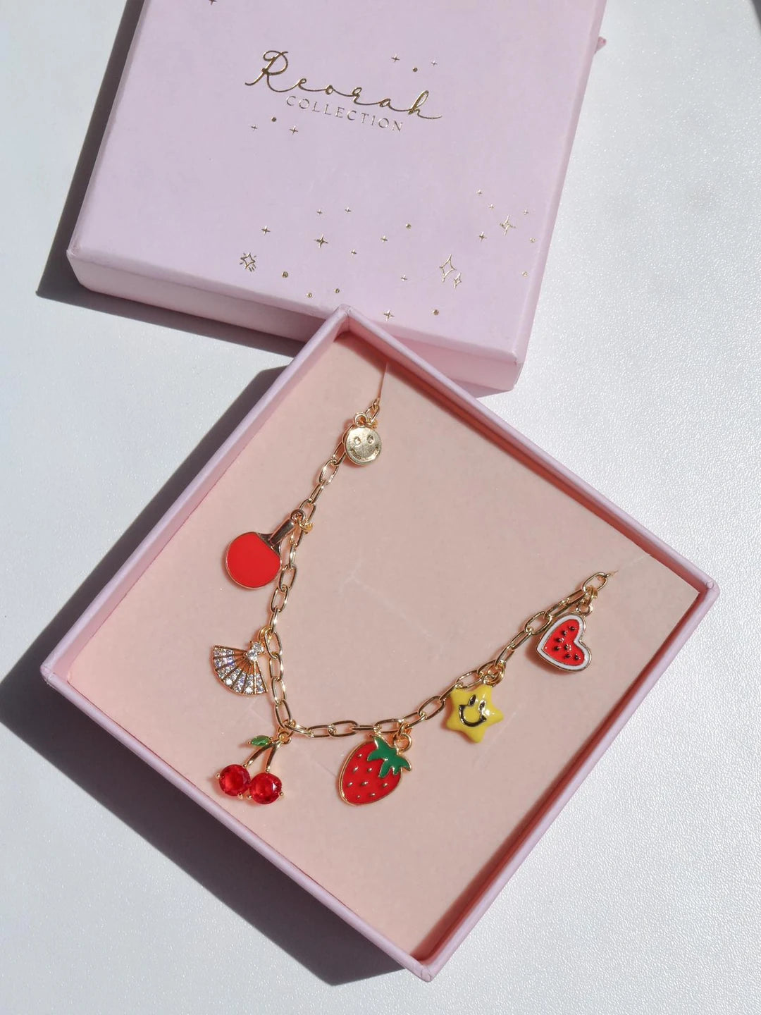 Red Juicy Joy Charm Necklace Xuping Chain