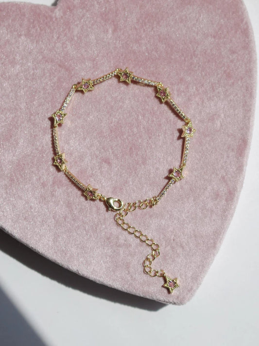 Star Shower Steel Bracelet