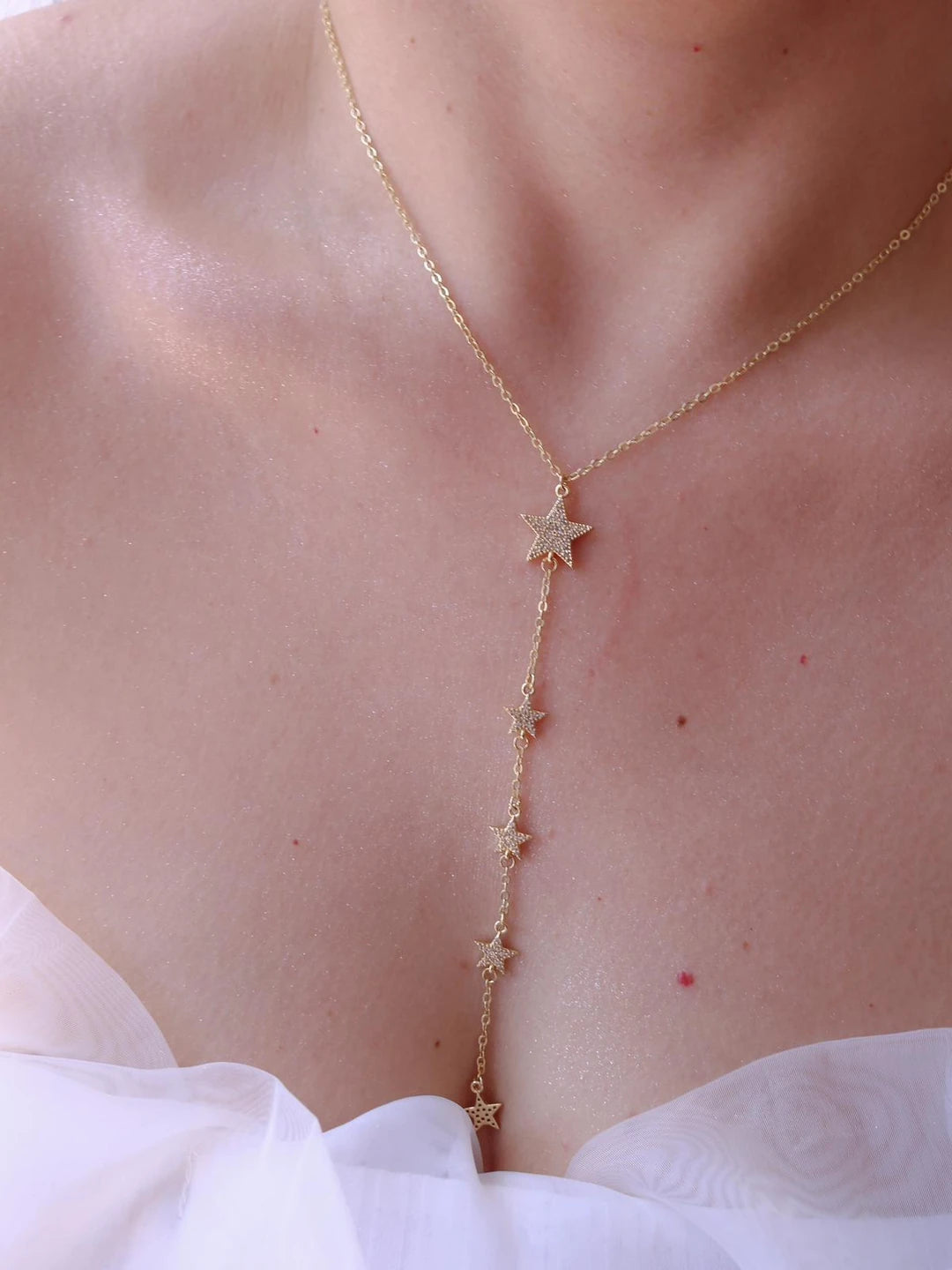 Star Sparkle Y Necklace