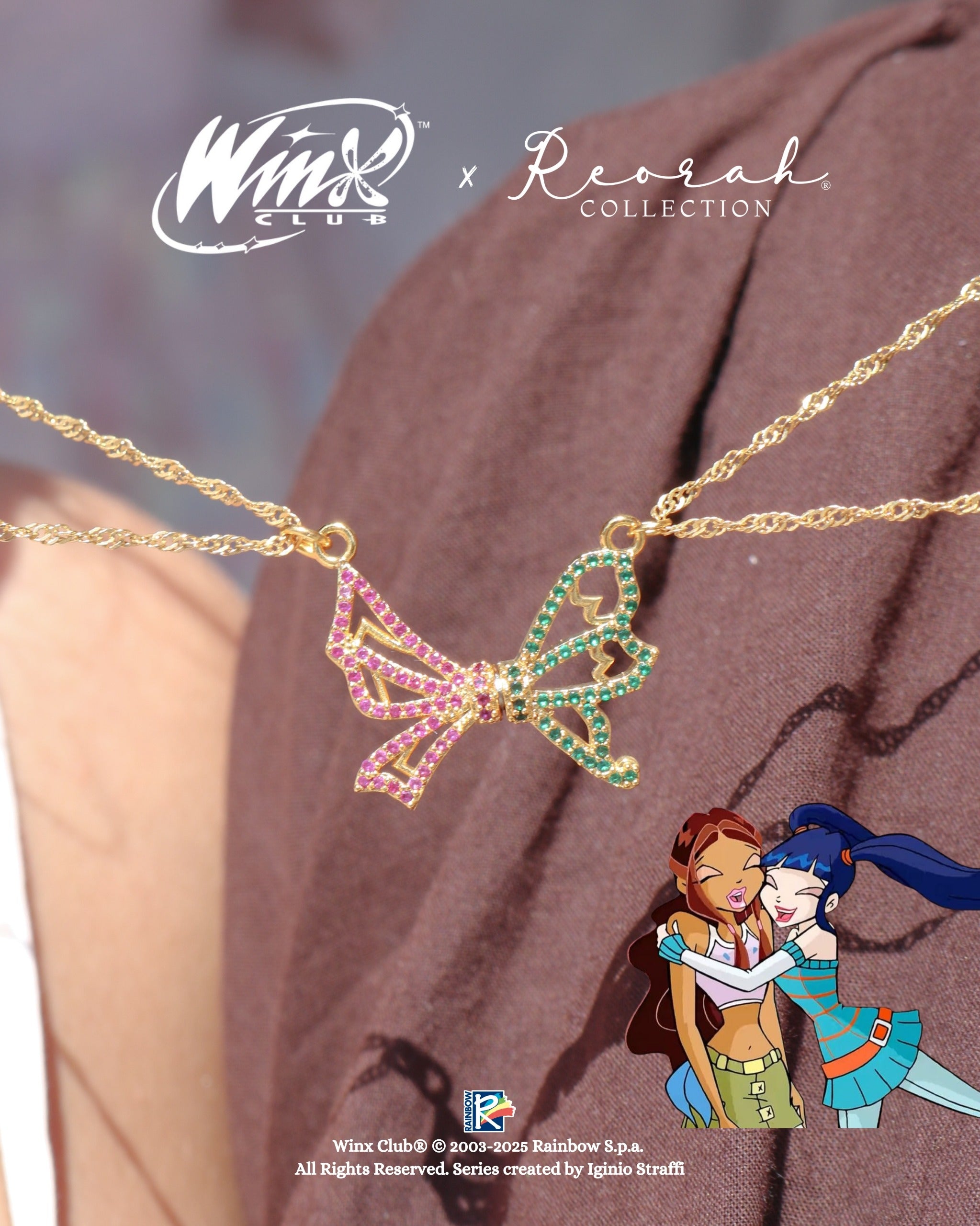 Winx Club Enchantix Wings Friendship Necklace – Reorah - Reoriva LLC