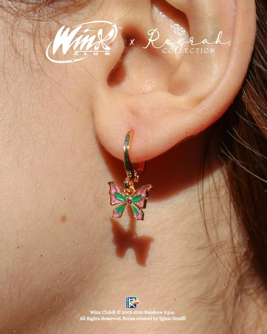 Winx Club® Flora Enchantix Fairy Wings Earring