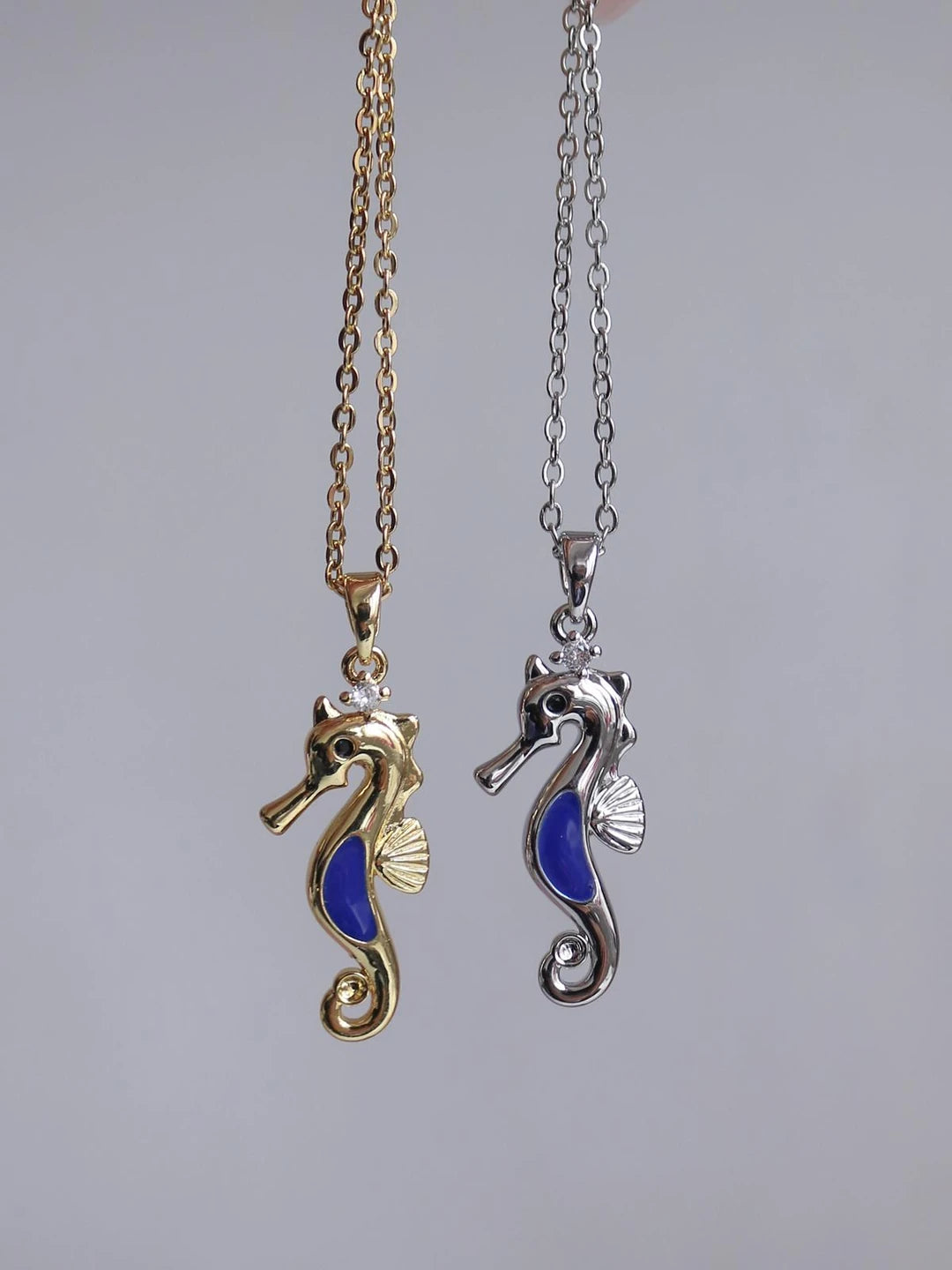 Seahorse Steel Necklace