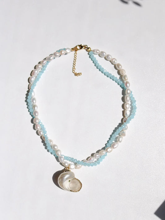 Ocean Breeze Necklace and Earring Set