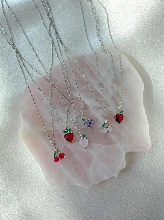 Fruity 925 Silver Necklace