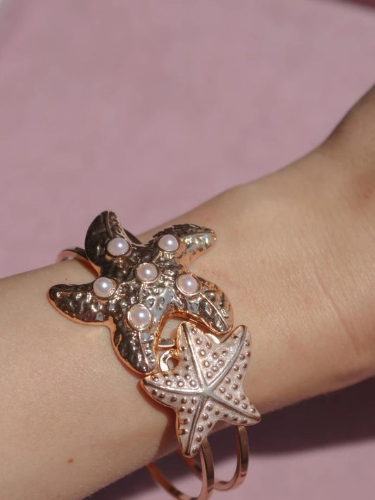 Pearl Starfish Bracelet