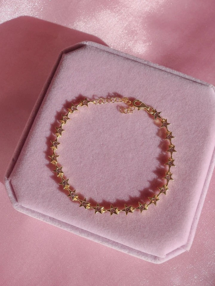 Night Star Shine 925 Silver Bracelet