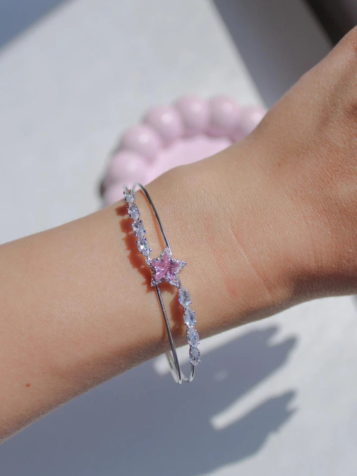 Pink Star Aura Bracelet