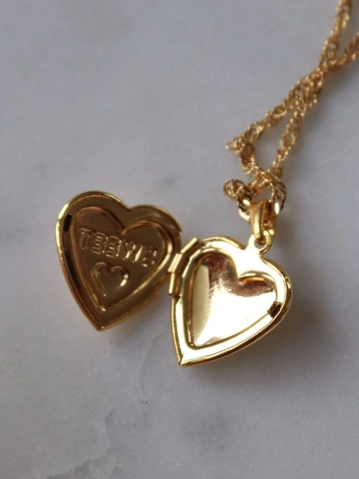 Valentines Covered Keepsake Necklace