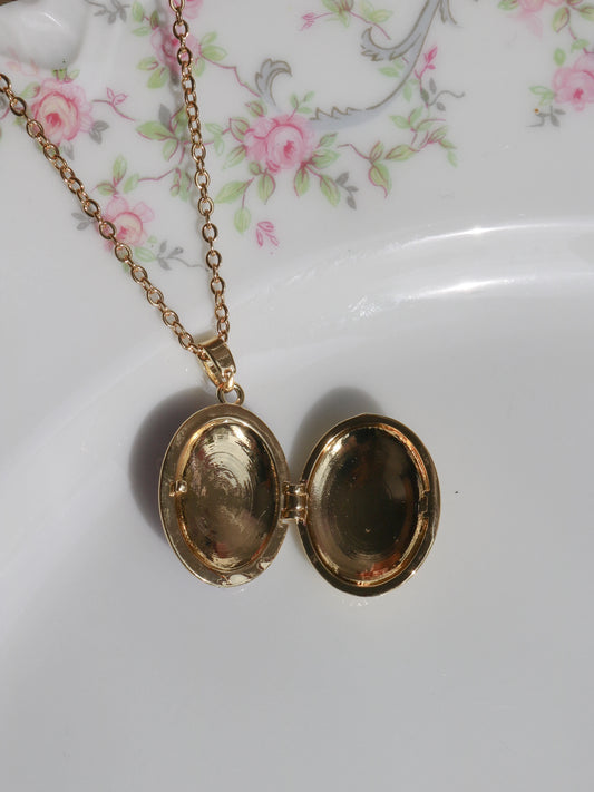 Purple Butterfly Personalized Photo Locket Necklace