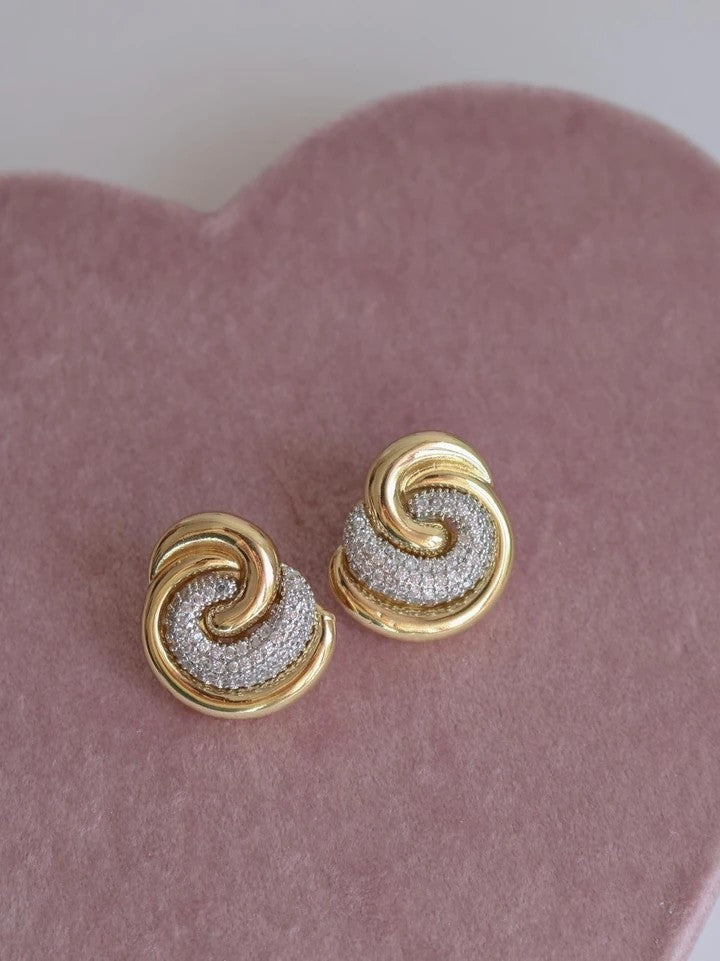Golden Sparkle Earrings