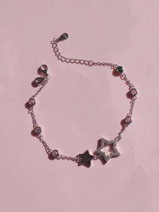 Starry Night 925 Silver Bracelet