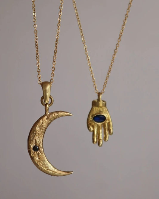 Vintage Secret Hand Necklace