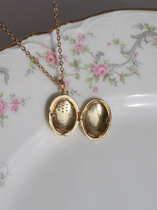 Fatima Hand Personalized Photo Locket Necklace