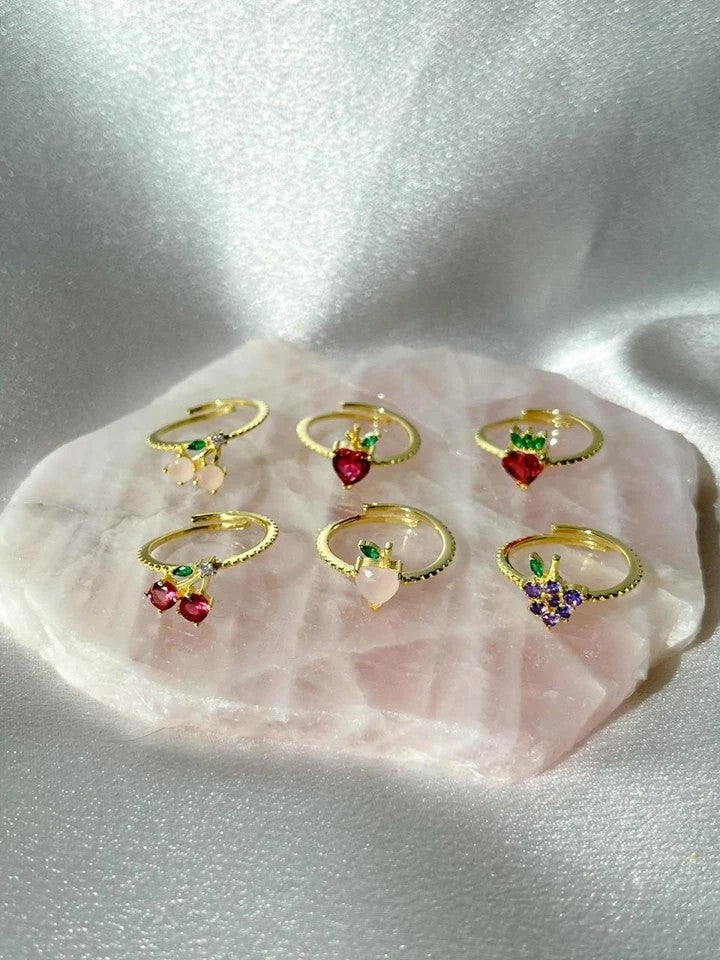 Fruity 925 Silver Rings