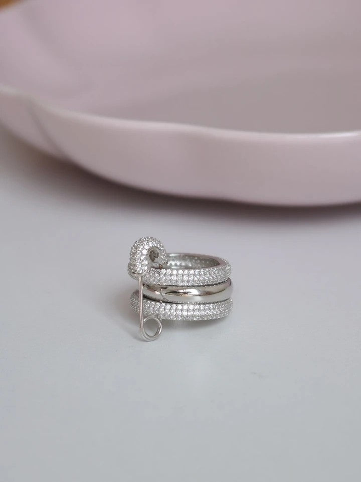 Hook Multiple 925 Silver Ring