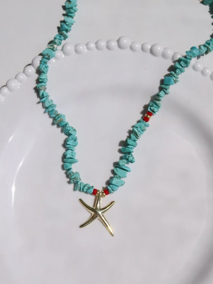 Aqua Dream 925 Sterling Silver Necklace