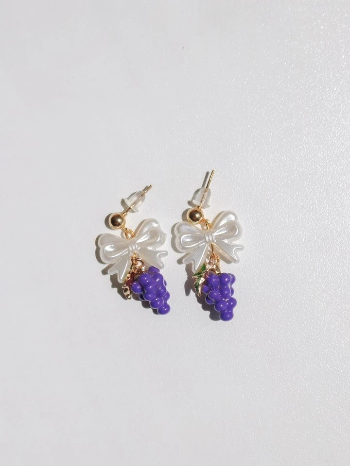 Sweet Grapes Earrings