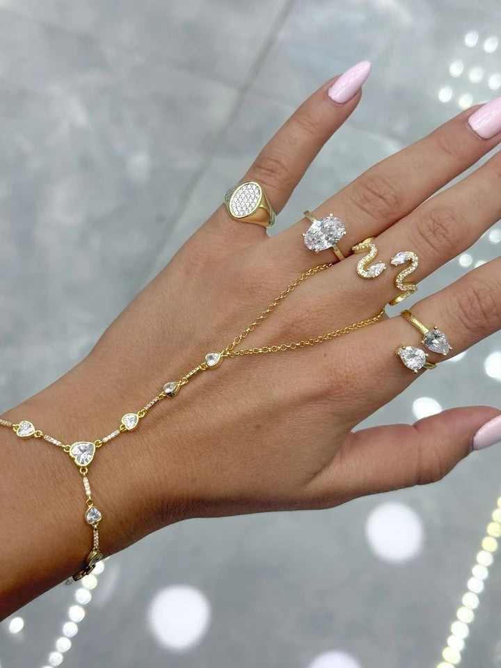 Snake Glow 925 Sterling Silver Ring