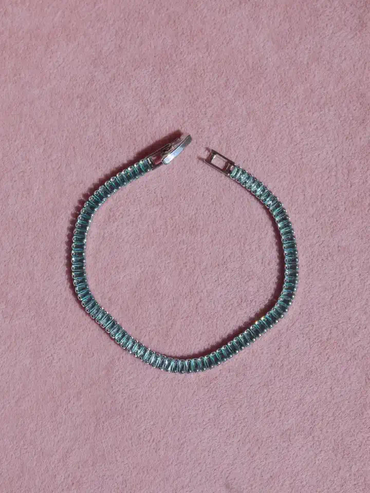 Minimal Blue Waterway Bracelet