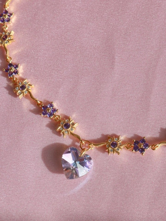 Sunkissed Flower Choker
