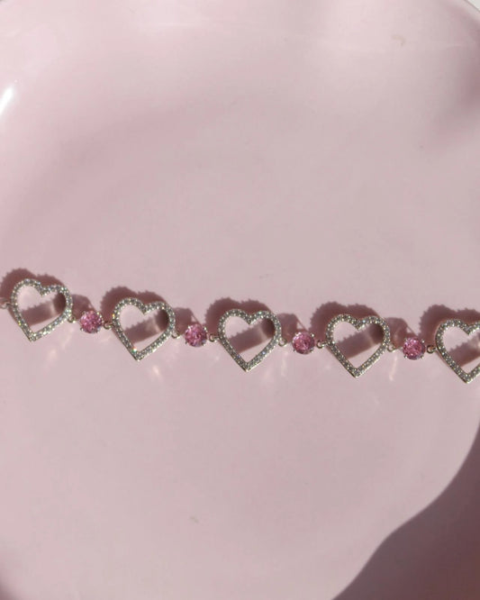 Sparkly Love Choker