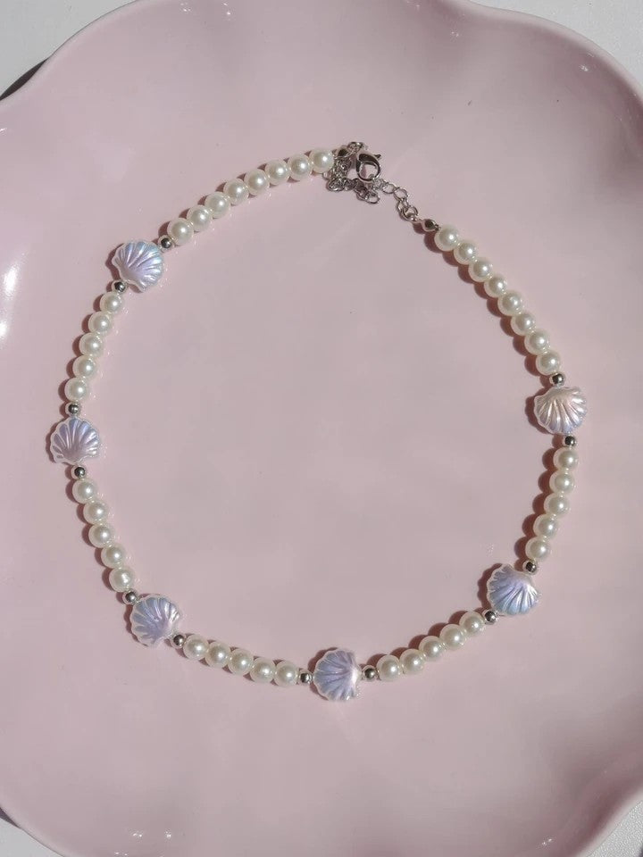 Pearly Mussel Necklace