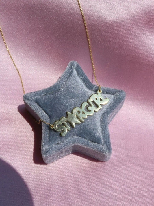 Stargirl Name Necklace 925 Silver