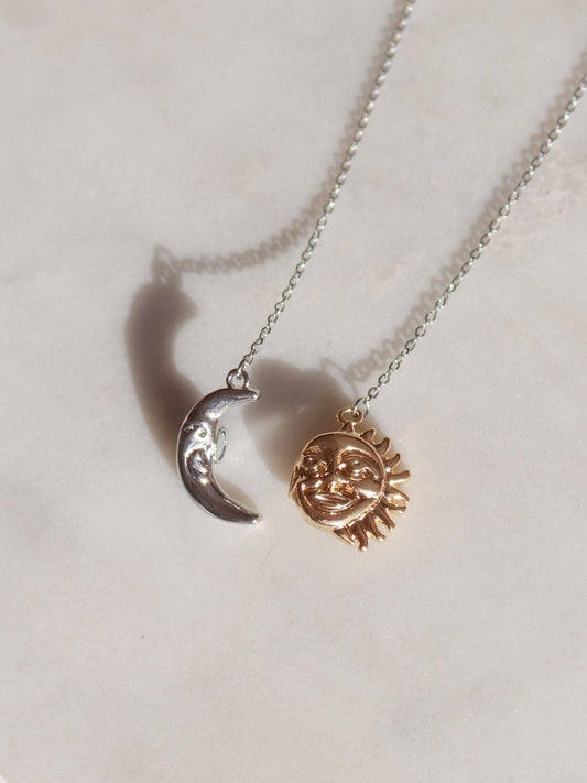 Sun And Moon Necklace