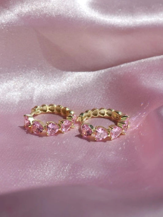 Five-Piece Hoop Earrings 925 Silver