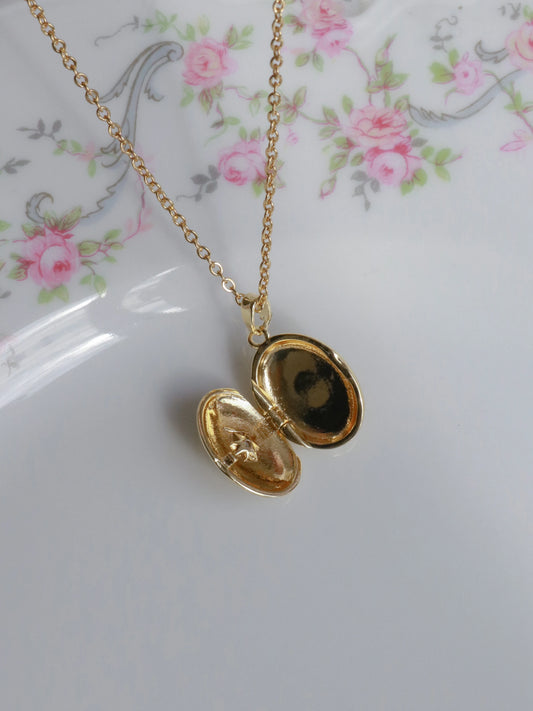 Sparkling Star Personalized Photo Locket Necklace