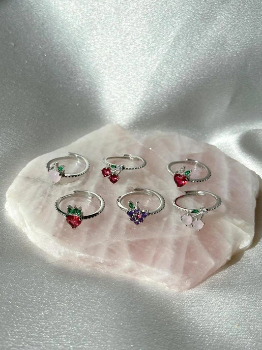 Fruity 925 Silver Rings