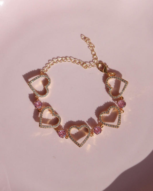 Sparkly Love Bracelet