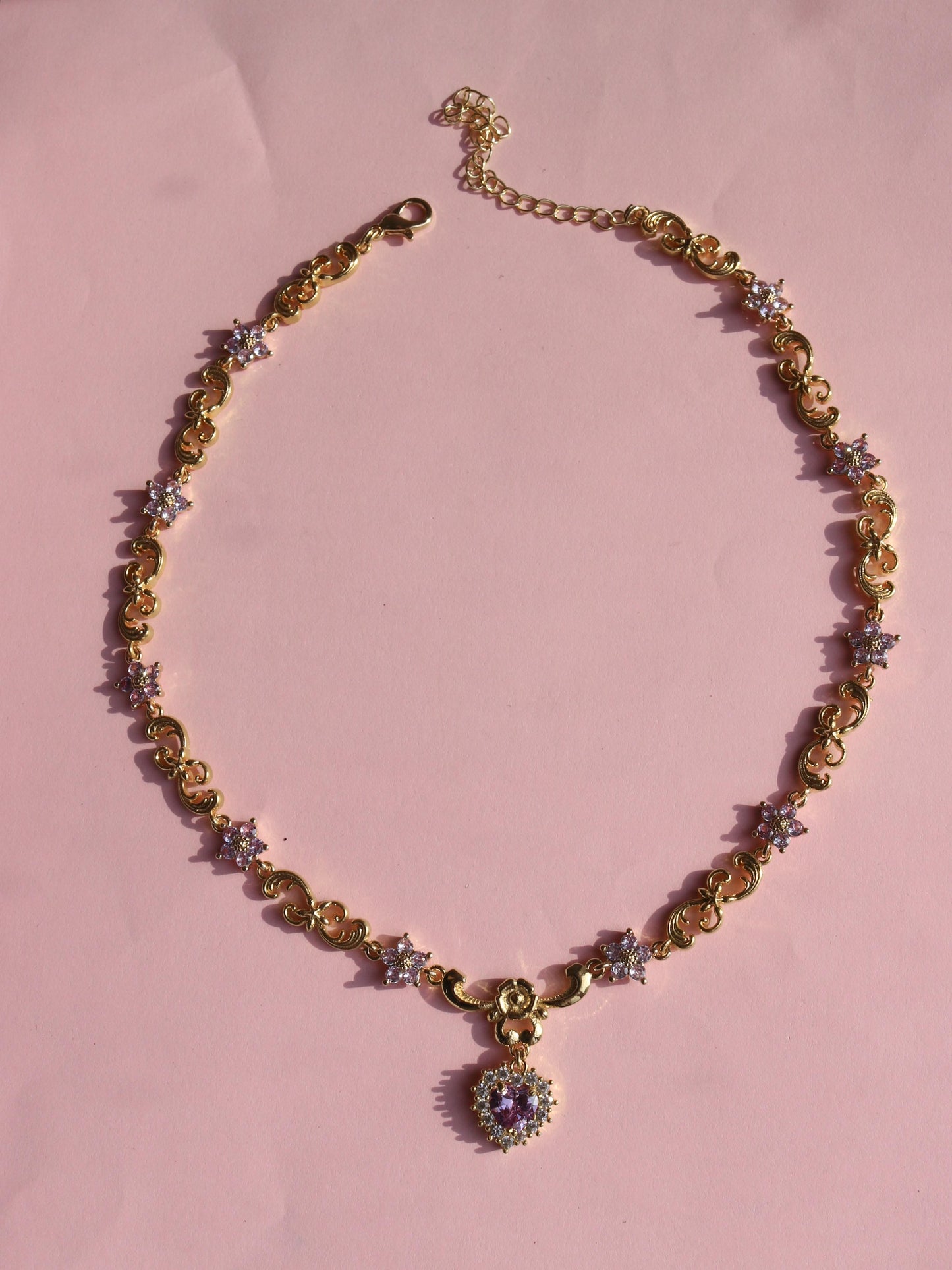 Queen's Royal Heart Necklace