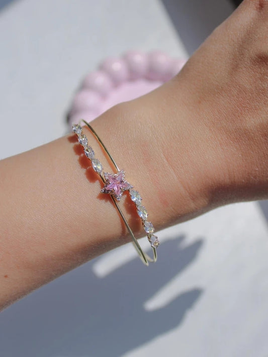 Pink Star Aura Bracelet