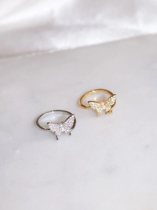 Pearl Mariposa Ring