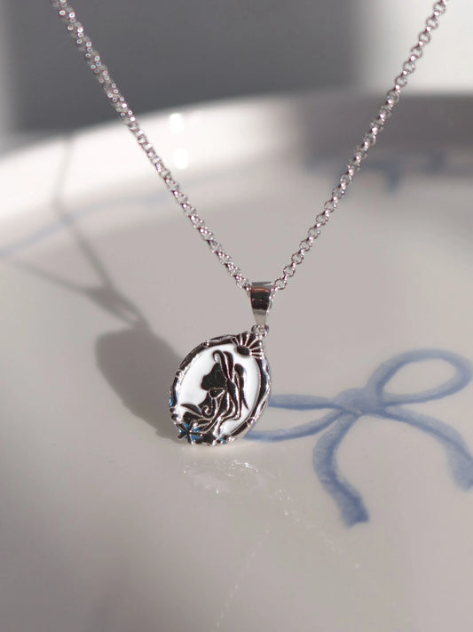 Princess Ariel 925 Silver Necklace