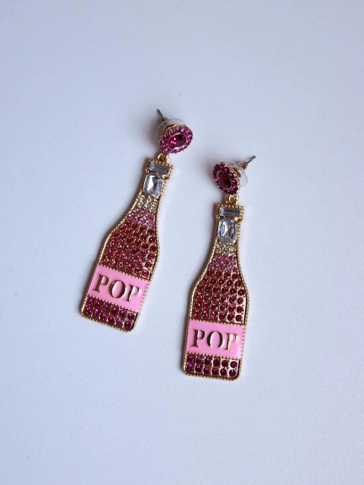 Pink Champagne Earrings
