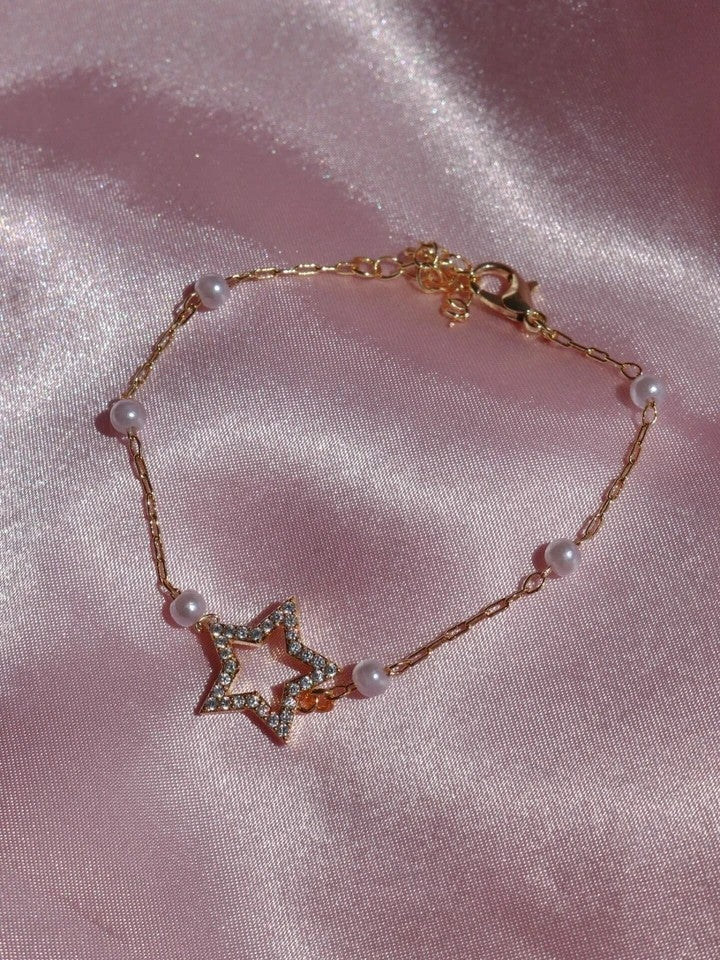 Pearl Star Bracelet