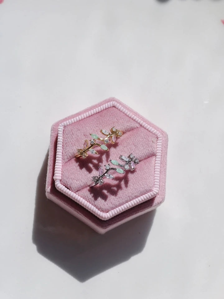 Botanical Flower Ring