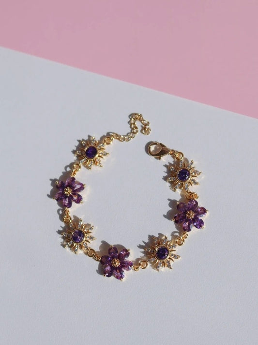 Rapunzel Shine And Glow Sun Flower Bracelet