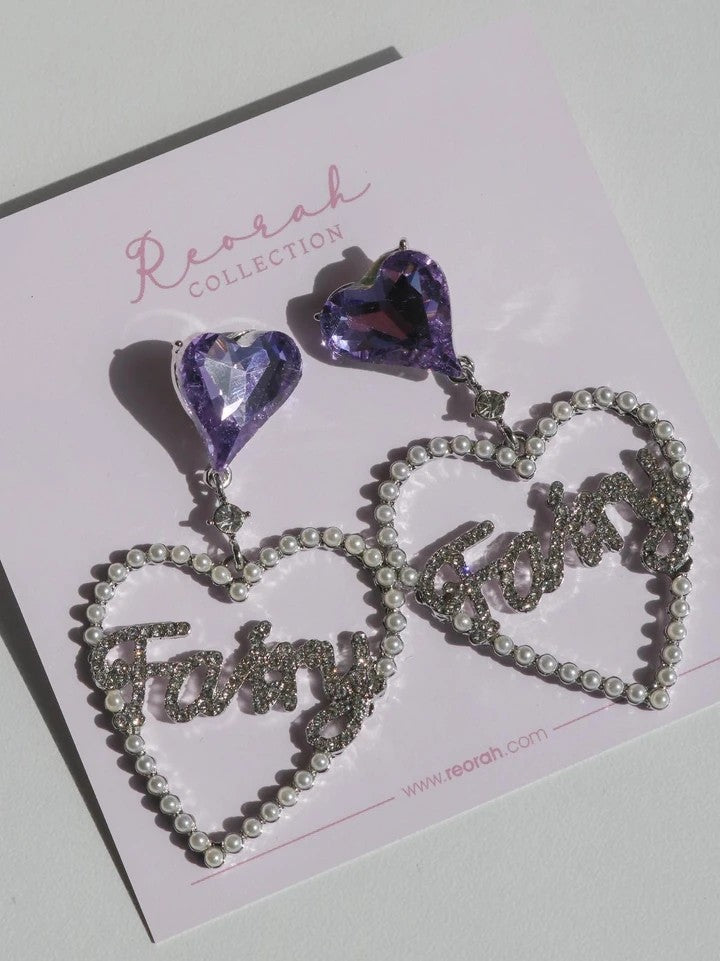 Fairy Earrings with Stones