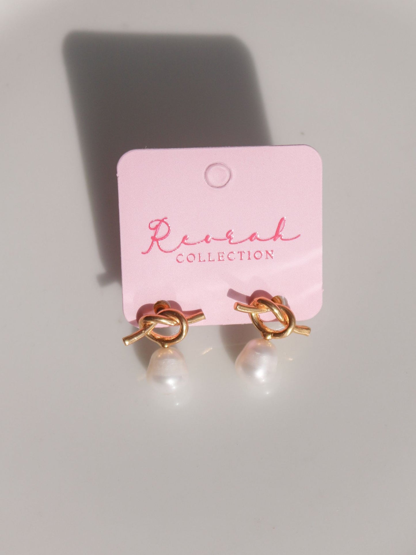 Twist Pearl Earrings
