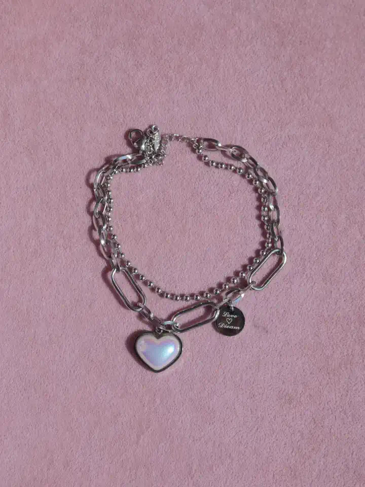Love Dream Steel Bracelet